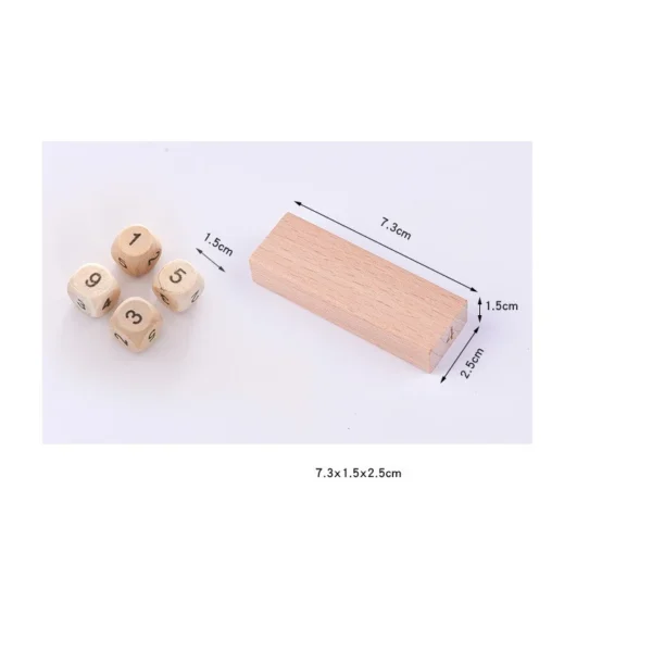 TRÒ CHƠI RÚT THANH GỖ GỒM XÚC XẮC - Hình ảnh 5