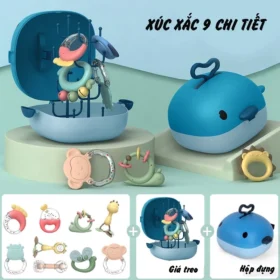 Xúc xắc Cá Heo 9 chi tiết
