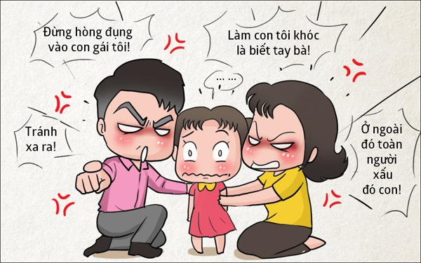 bao bọc con quá mức
