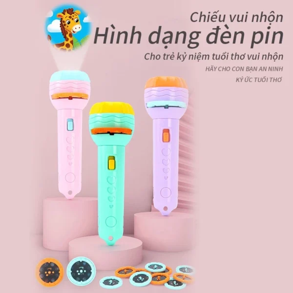 ĐÈN PIN CHIẾU ẢNH HÌNH ĐỘNG VẬT - Hình ảnh 3