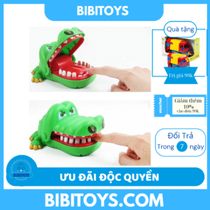 ĐỒ CHƠI KHÁM RĂNG CHO CÁ SẤU