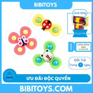 CON QUAY SPPINER DÍNH TƯỜNG CHO BÉ-HÌNH ĐỘNG VẬT VUI NHỘN