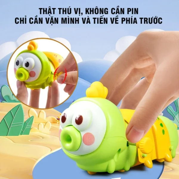 ĐỒ CHƠI CON SÂU BƯỚM VẶN CÓT - Hình ảnh 6